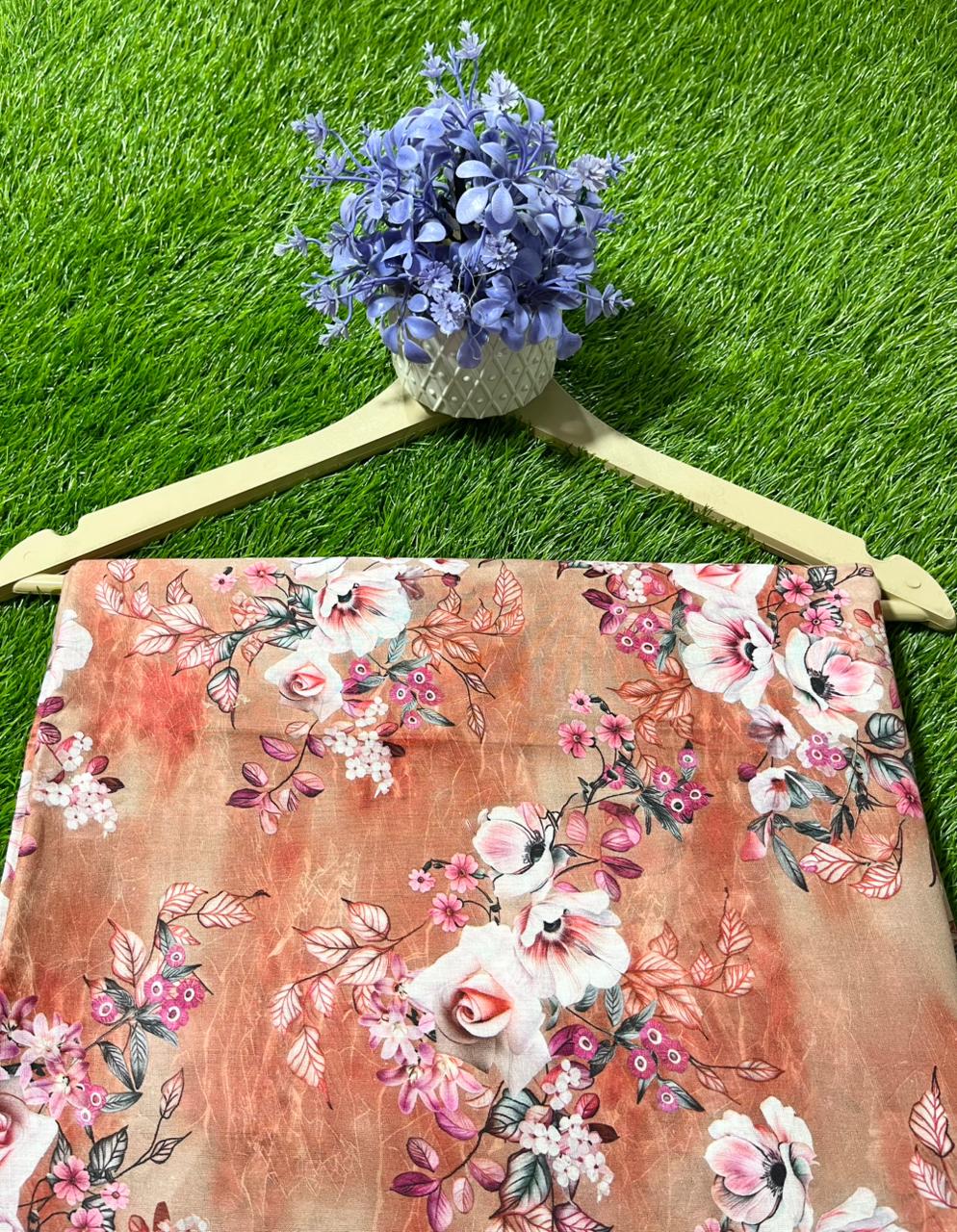 Imported Printed Lawn 2pc Same Shirt & Trouser