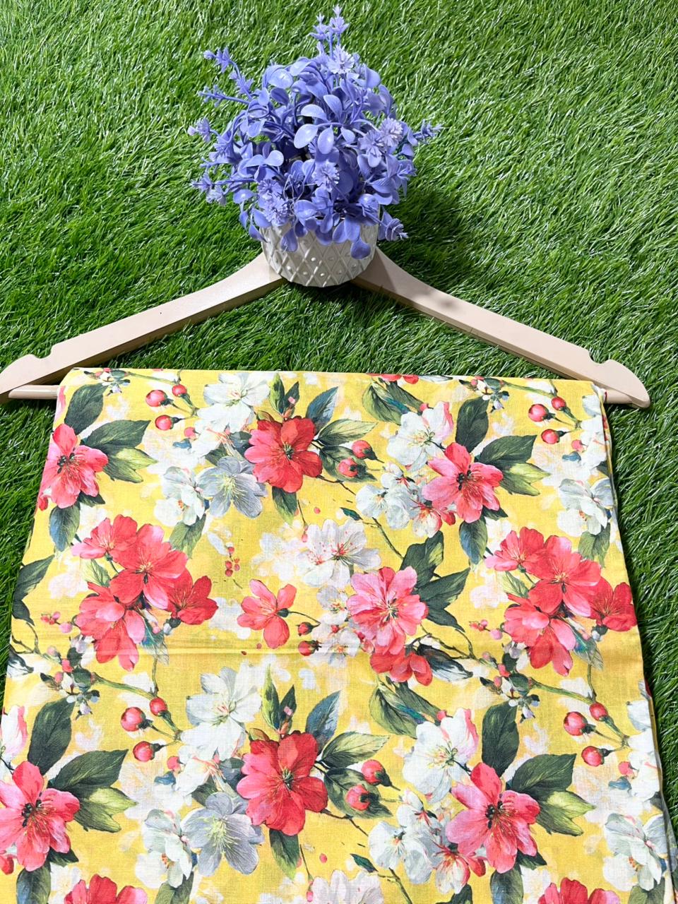 Imported Printed Lawn 2pc Same Shirt & Trouser