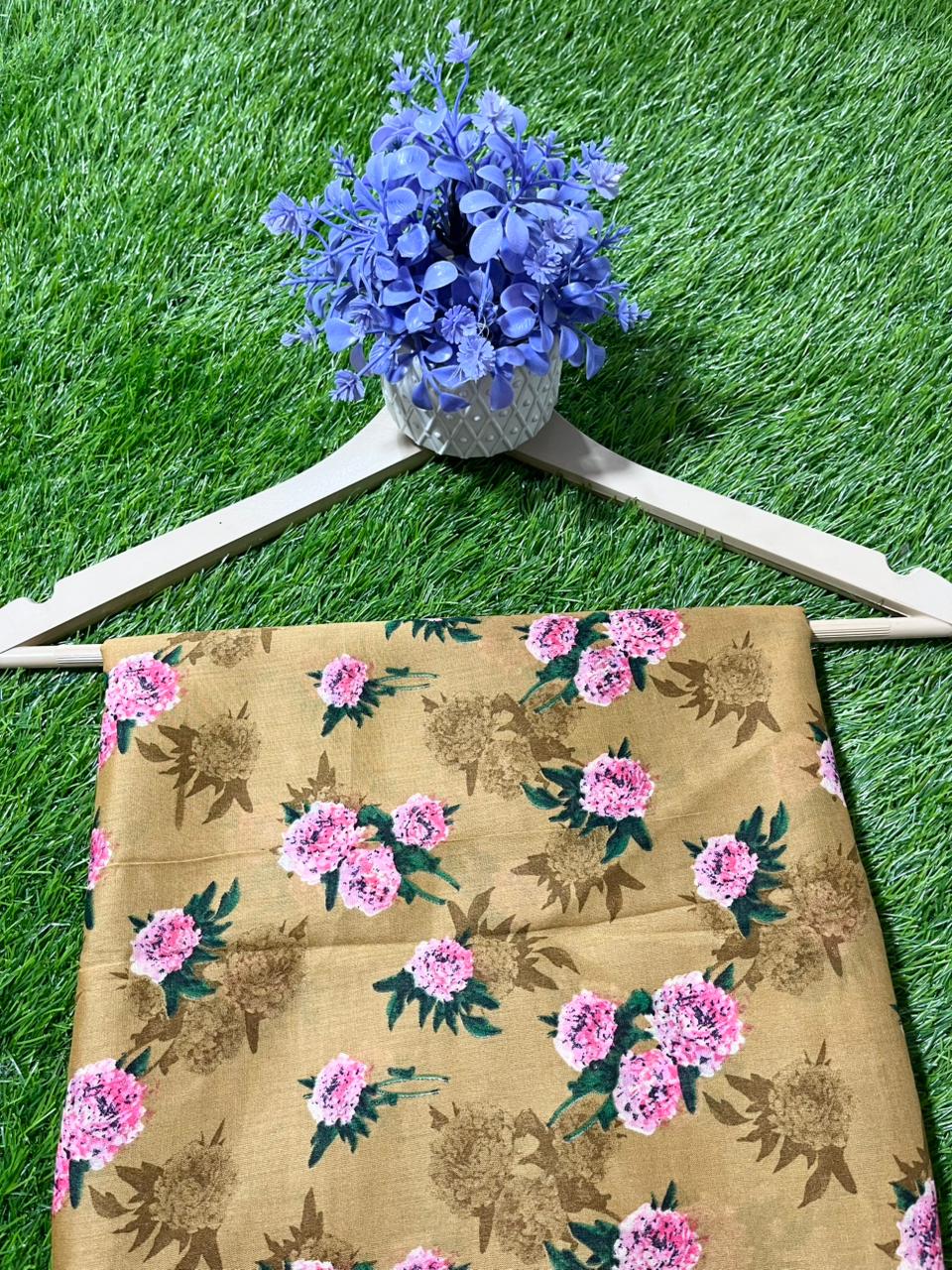 Imported Printed Lawn 2pc Same Shirt & Trouser