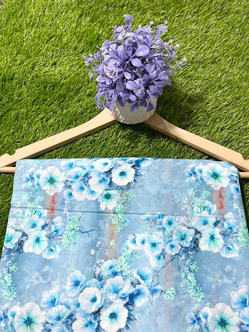 Imported Printed Lawn 2pc Same Shirt & Trouser