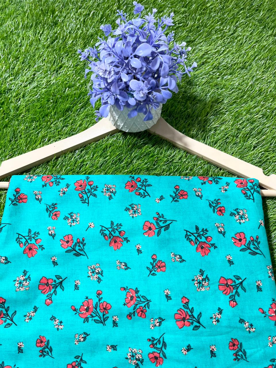 Imported Printed Lawn 2pc Same Shirt & Trouser