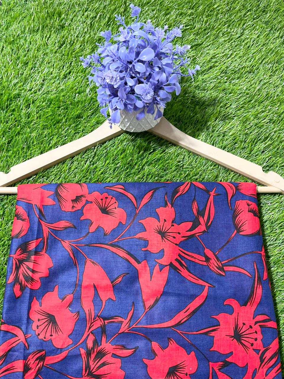 Imported Printed Lawn 2pc Same Shirt & Trouser