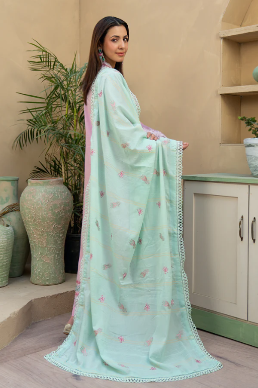 Johra Khimar JS-321 Embroidered Lawn With Embroidered Jacquard Lawn Dupatta