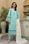 Johra Khimar JS-326 Embroidered Lawn With Embroidered Jacquard Lawn Dupatta