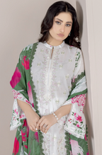 Johra Lawnkari Js-579 Embroidered & Printed Lawn with Printed Lawn Dupatta