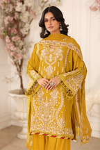 Johra Ravina JW-651 Embroidered Lawn With Embroidered Chiffon Dupatta