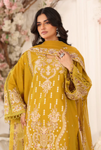 Johra Ravina JW-651 Embroidered Lawn With Embroidered Chiffon Dupatta