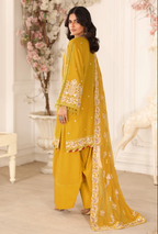 Johra Ravina JW-651 Embroidered Lawn With Embroidered Chiffon Dupatta