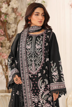 Johra Ravina JW-654 Embroidered Lawn With Embroidered Chiffon Dupatta