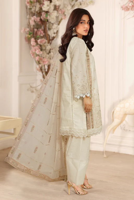 Johra Ravina JW-656 Embroidered Lawn With Embroidered Chiffon Dupatta