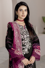Johra Blackberry Js-558 Embroidered & Printed Lawn Shirt & Dupatta