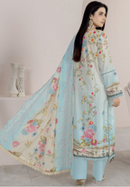 Johra Blackberry Js-560 Embroidered & Printed Lawn Shirt & Dupatta