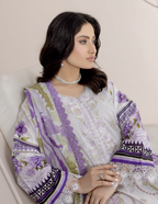 Johra Lawnkari Js-575 Embroidered & Printed Lawn with Printed Lawn Dupatta