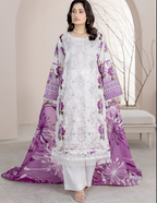 Johra Lawnkari Js-577 Embroidered & Printed Lawn with Printed Lawn Dupatta