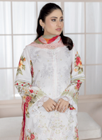 Johra Lawnkari Js-581 Embroidered & Printed Lawn with Printed Lawn Dupatta