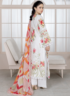 Johra Lawnkari Js-581 Embroidered & Printed Lawn with Printed Lawn Dupatta