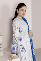Johra Lawnkari Js-582 Embroidered & Printed Lawn with Printed Lawn Dupatta