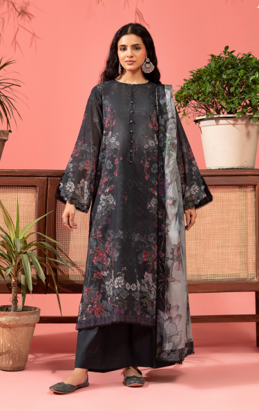 Kunar By Gull Jee A10 3pc Digital Printed Fancy Lawn Suit