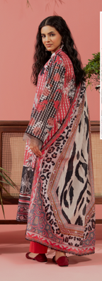Kunar By Gull Jee A11 3pc Digital Printed Fancy Lawn Suit