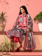 Kunar By Gull Jee A11 3pc Digital Printed Fancy Lawn Suit