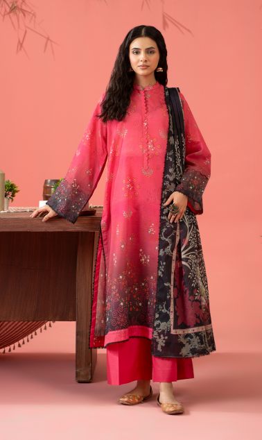 Kunar By Gull Jee A6 3pc Digital Printed Fancy Lawn Suit