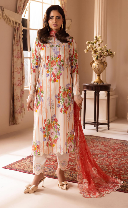 Lafz O Libaas By Brenish 05 3pc Lawn Suit