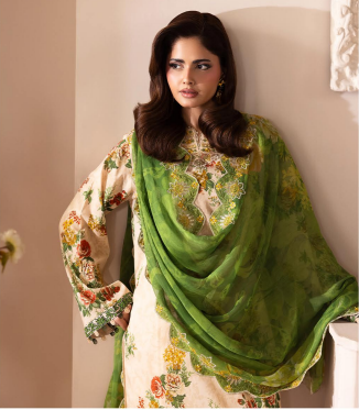 Lafz O Libaas By Brenish 06 3pc Lawn Suit
