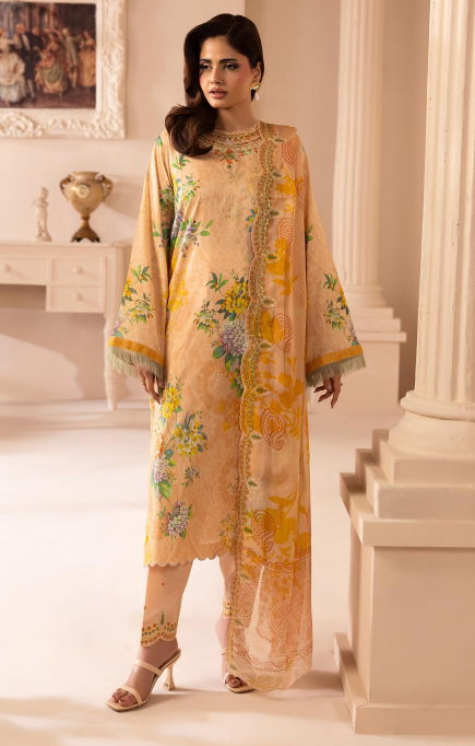Lafz O Libaas By Brenish 08 3pc Lawn Suit