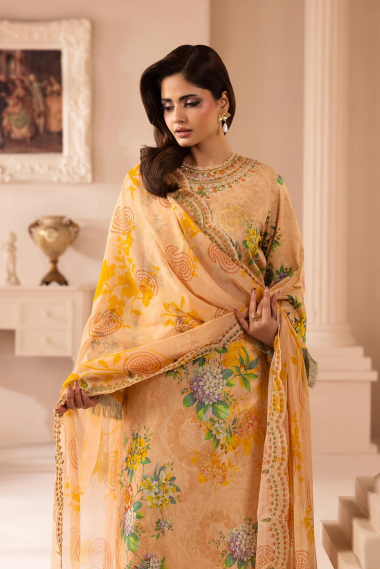 Lafz O Libaas By Brenish 08 3pc Lawn Suit