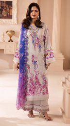 Lafz O Libaas By Brenish 09 3pc Lawn Suit
