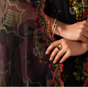 Lafz O Libaas By Brenish 10 3pc Lawn Suit