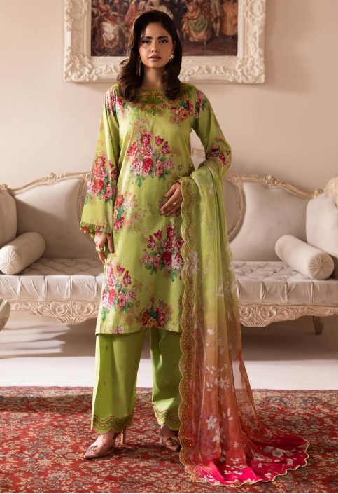 Lafz O Libaas By Brenish 12 3pc Lawn Suit