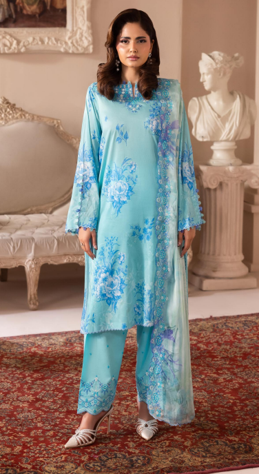 Lafz O Libaas By Brenish 12 3pc Lawn Suit