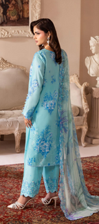 Lafz O Libaas By Brenish 12 3pc Lawn Suit