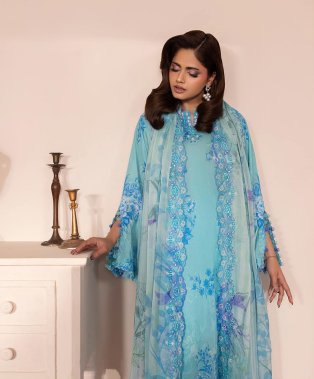 Lafz O Libaas By Brenish 12 3pc Lawn Suit