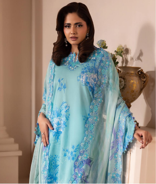 Lafz O Libaas By Brenish 12 3pc Lawn Suit