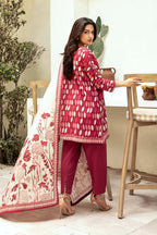 Elaheh by M. Bsics 3pc Printed Lawn Suit 03