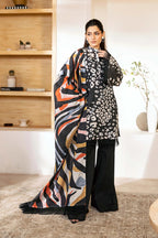 Elaheh by M. Basics 3pc Printed Lawn Suit 07