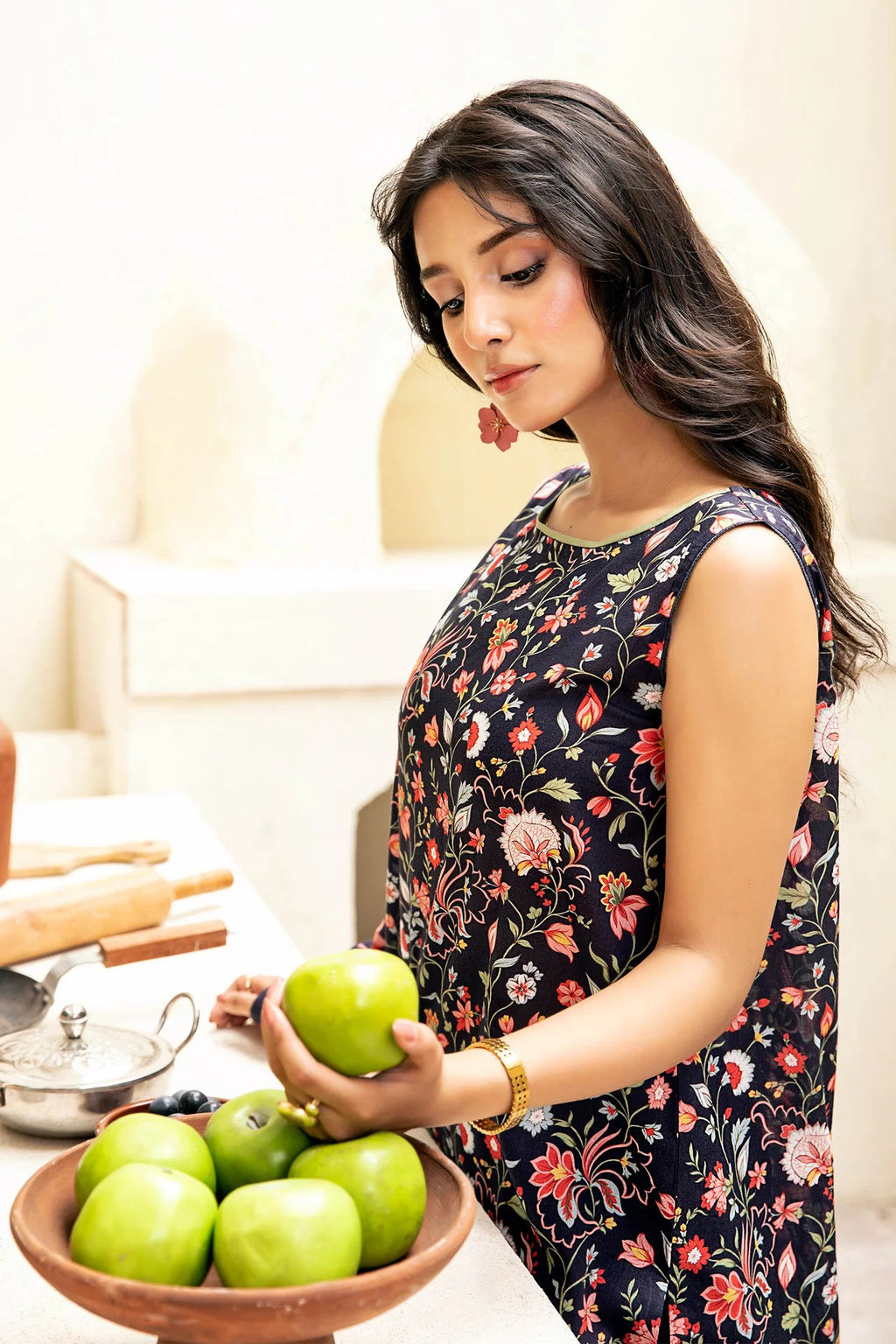 Elaheh by M. Basics 3pc Printed Lawn Suit 08