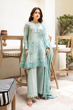 Elaheh by M. Basics 3pc Printed Lawn Suit 09