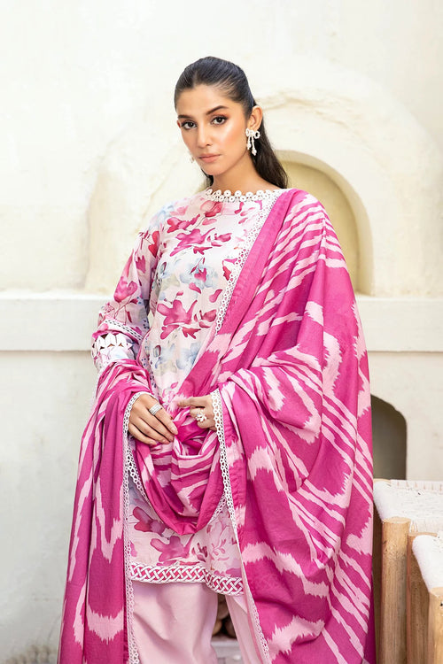Elaheh by M. Basics 3pc Printed Lawn Suit 11