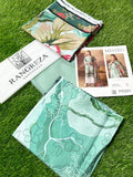 Mehru by Rangreza 3pc Printed Lawn
