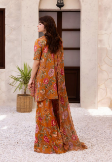 NOA by Brenish 04 3pc Digital Printed and Embroidered Lawn Suit