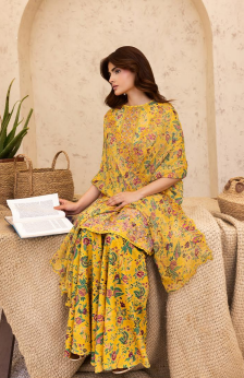 NOA by Brenish 06 3pc Digital Printed and Embroidered Lawn Suit