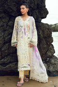 Nureh Gardenia 197 Embroidered and Printed Lawn