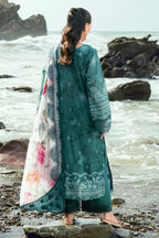 Nureh Gardenia 198 Embroidered and Printed Lawn