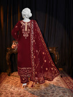 Panjnad by J. Luxury Velvet Collection PJLUXU-241027