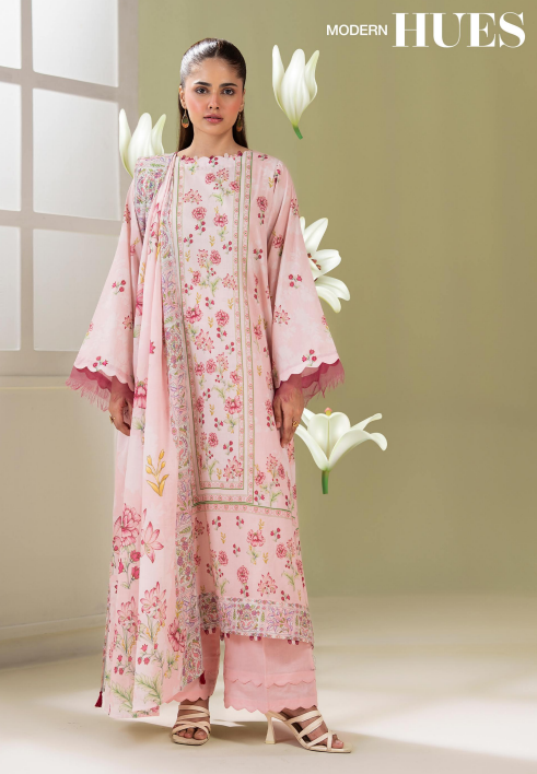 Surmai By Gull Jee 01 3pc Digital Printed Lawn Suit