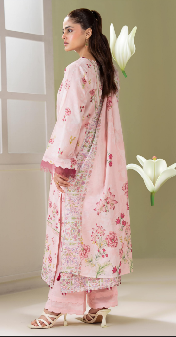 Surmai By Gull Jee 01 3pc Digital Printed Lawn Suit