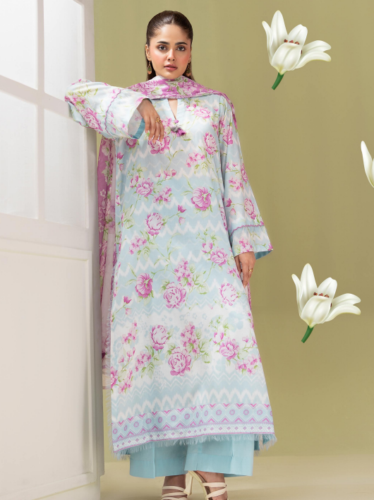 Surmai By Gull Jee 02 3pc Digital Printed Lawn Suit